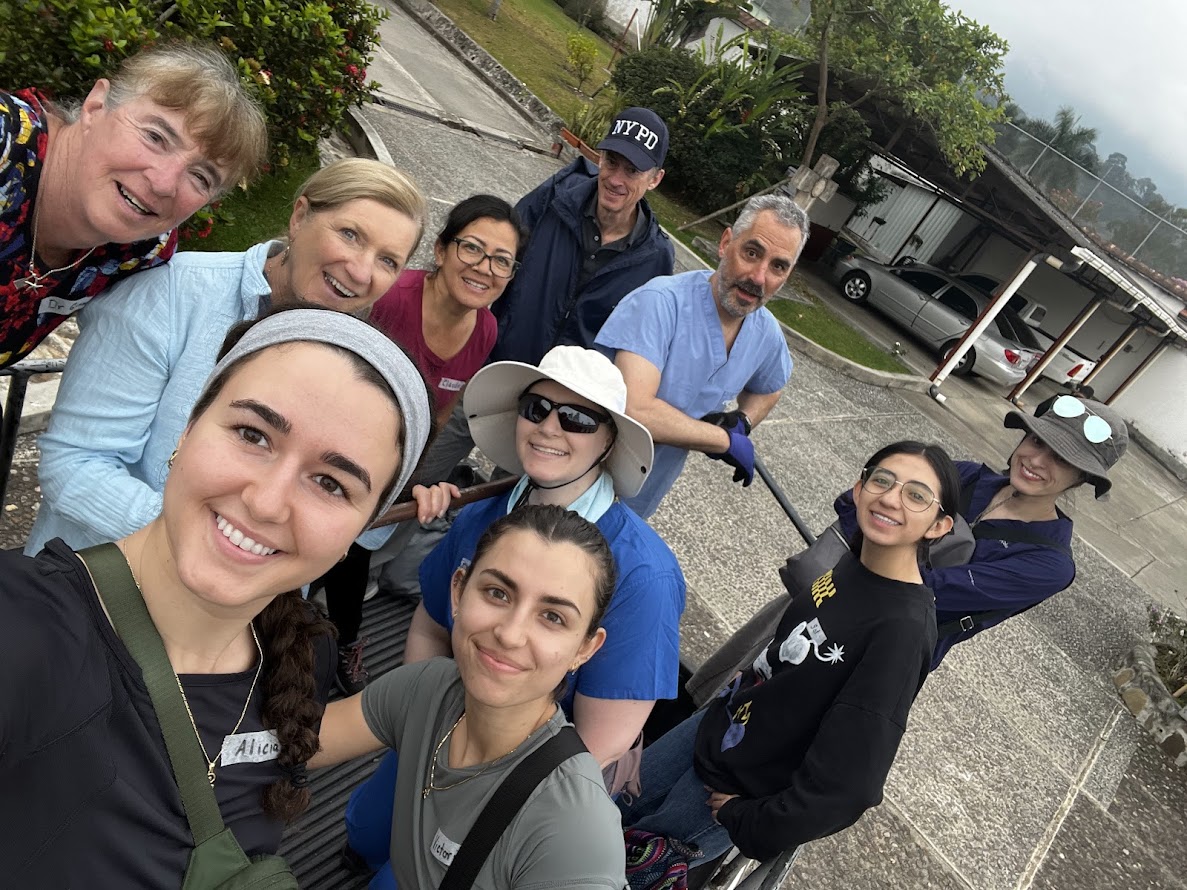 team in truck